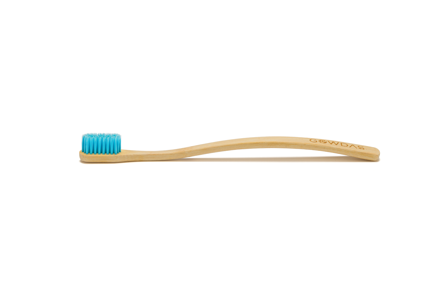 GOWDAS Bamboo Toothbrush | Blue | Soft